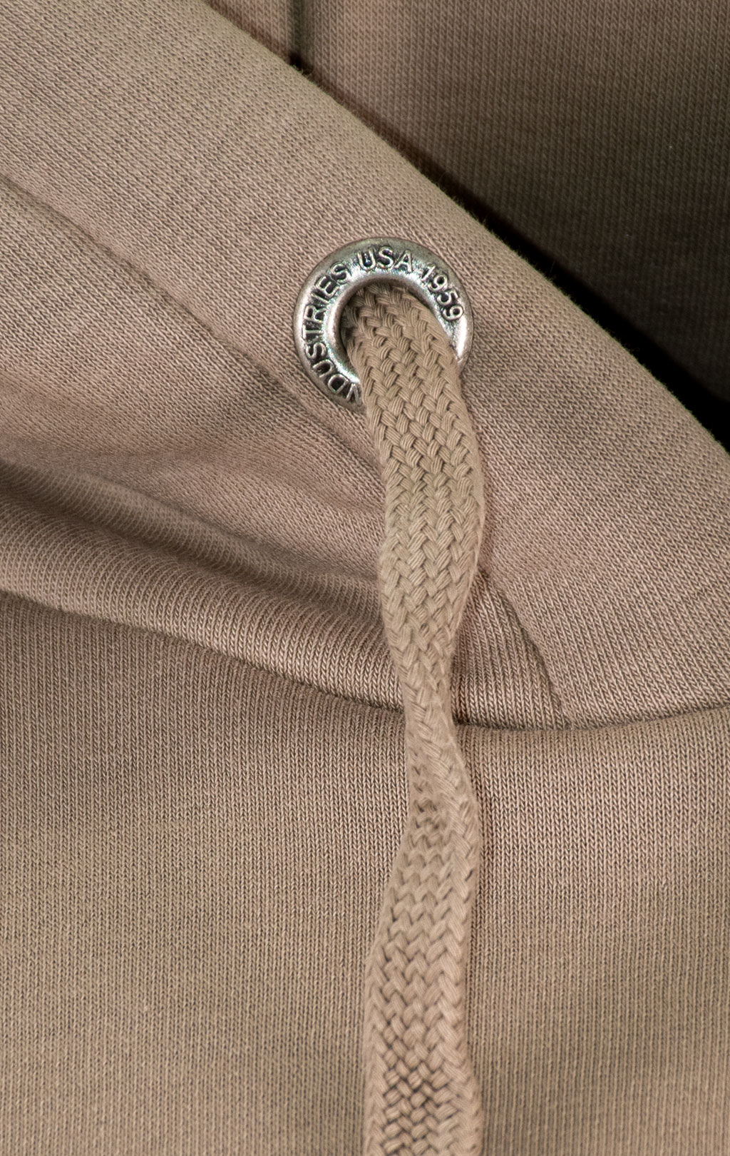 Толстовка ALPHA INDUSTRIES BACK PRINT HOODY vintage sand 