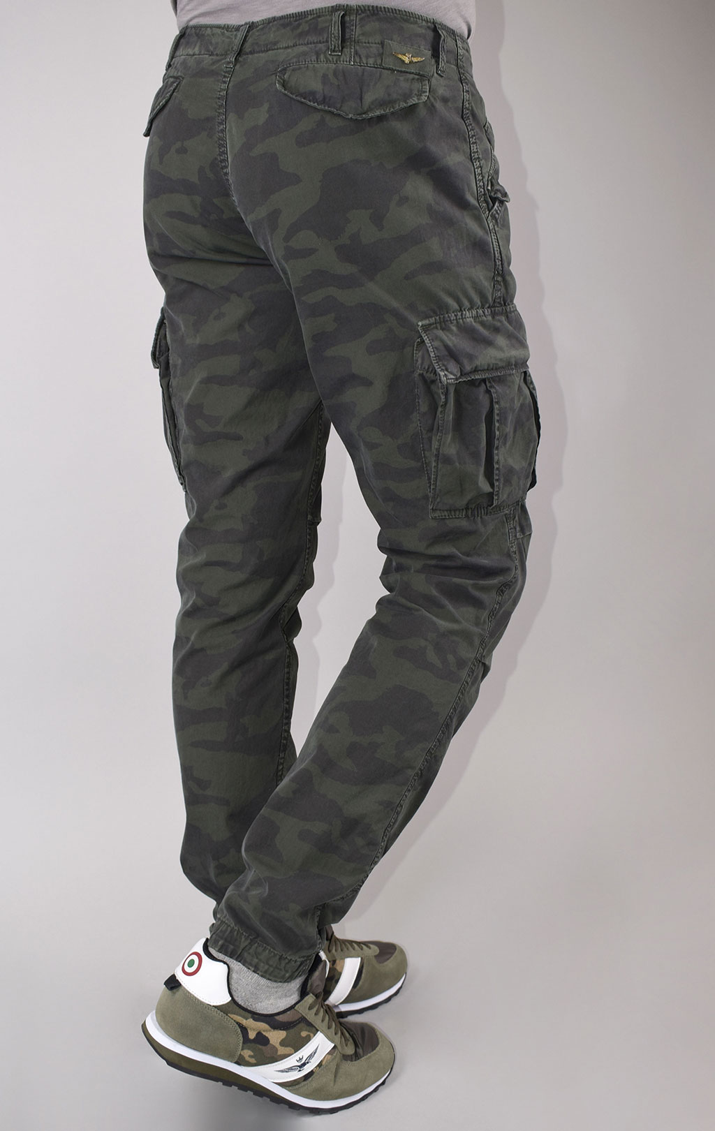 Брюки-карго AERONAUTICA MILITARE SS 20/AL camouflage AM23 (PA 1330) 