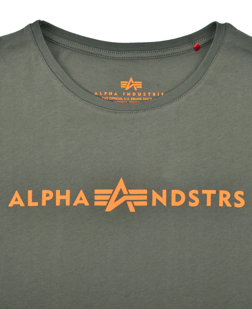 Футболка ALPHA INDUSTRIES ALPHA INDUSTRIESNDSTR dark olive 