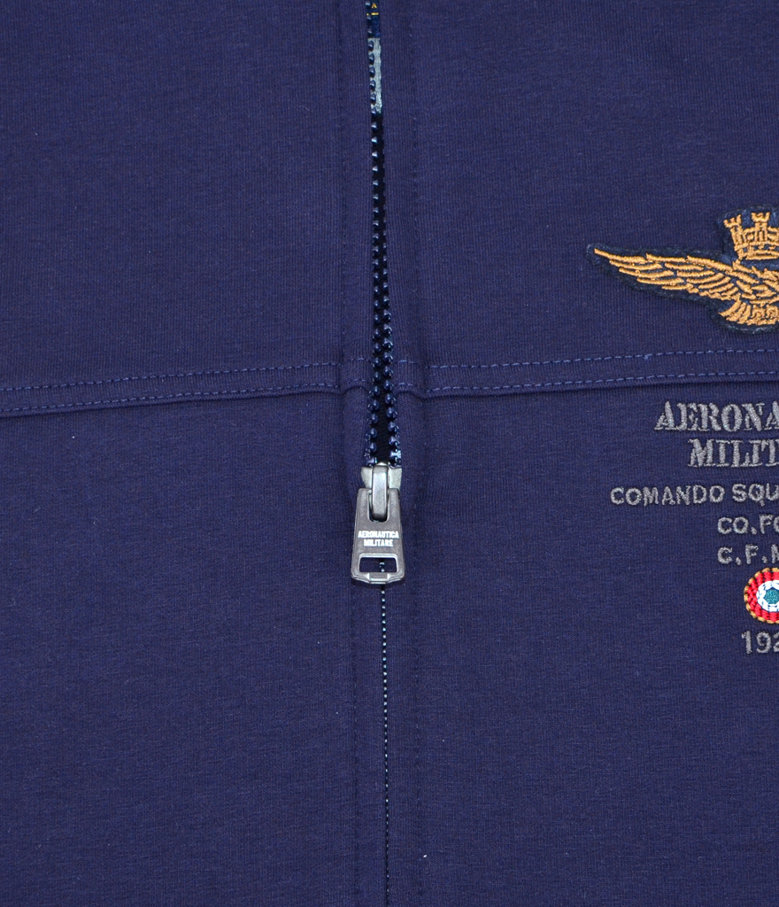 Толстовка AERONAUTICA MILITARE blue navy (FE 1189) 