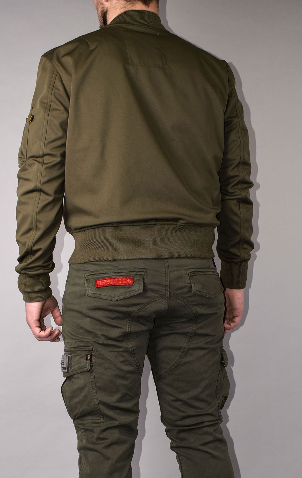 Ветровка ALPHA INDUSTRIES MA-1 Soft Shell olive 