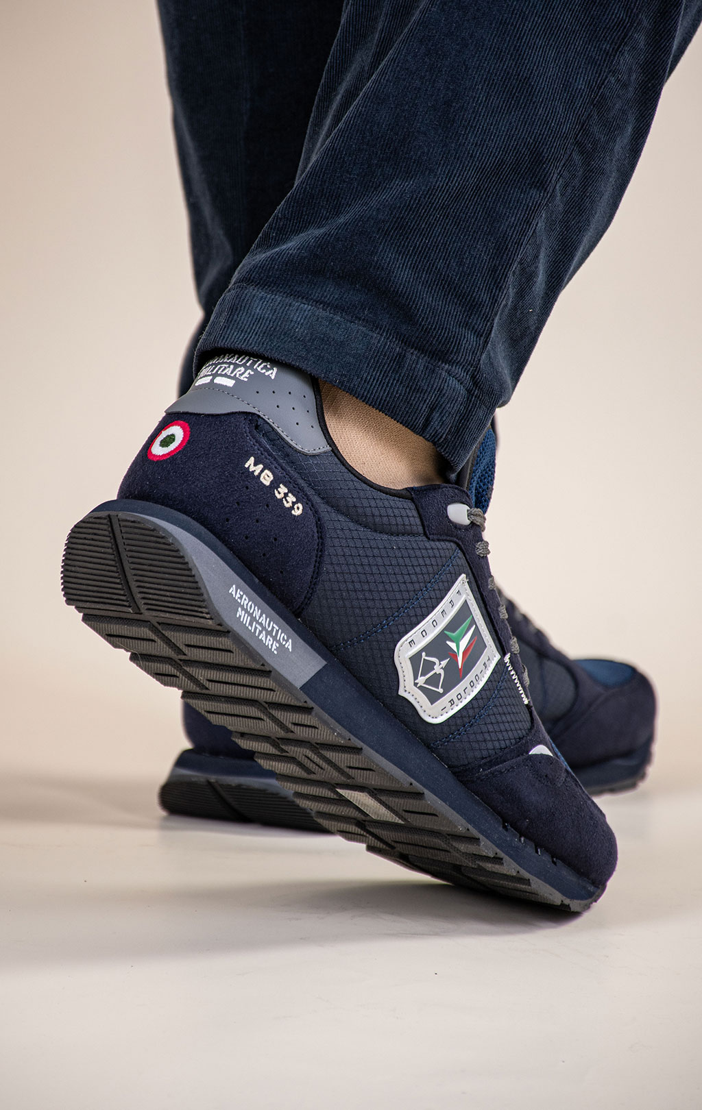 Кроссовки AERONAUTICA MILITARE (SC 0292) FW 26/27/CN blue navy 