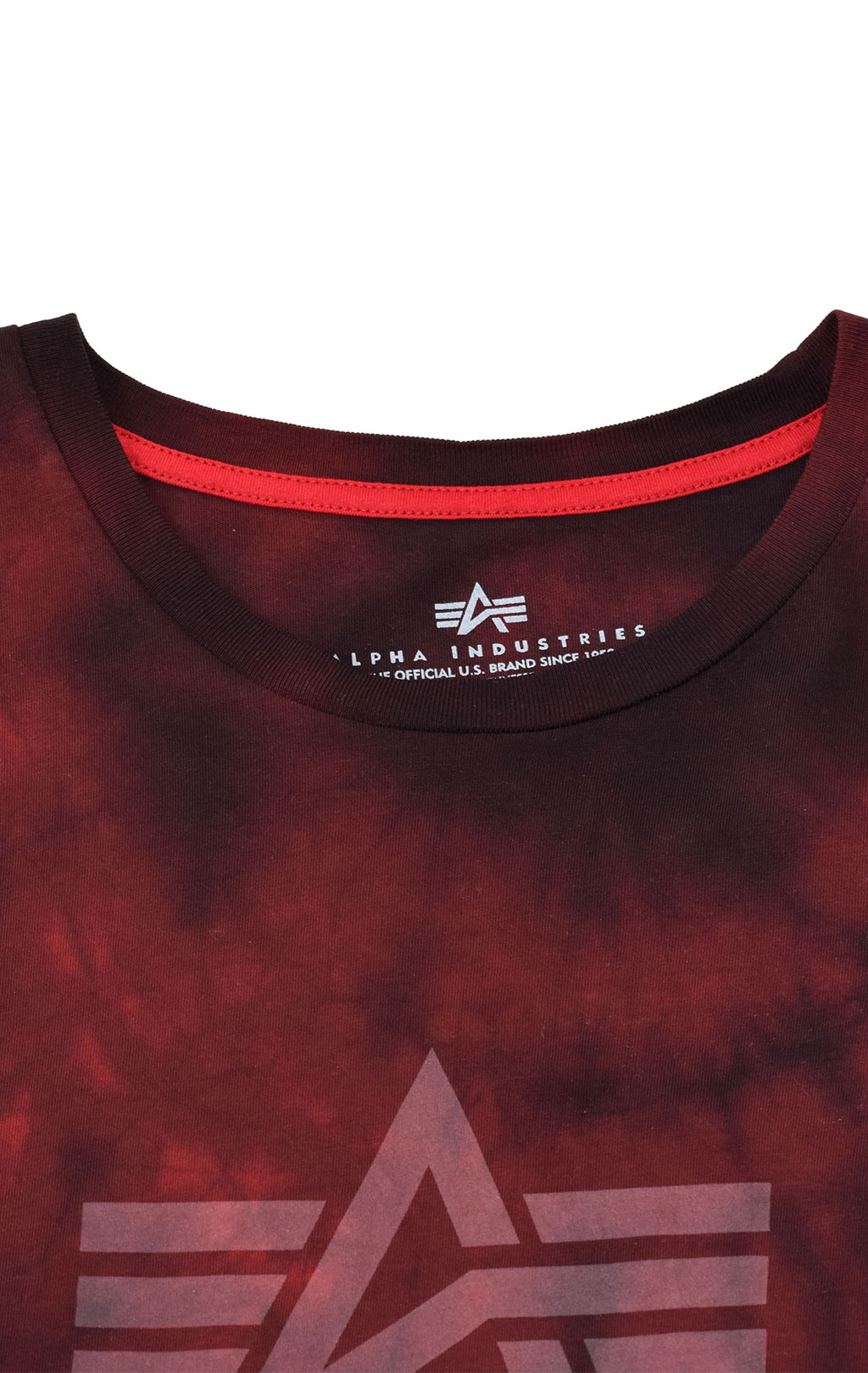 Футболка ALPHA INDUSTRIES BASIC T BATIK speed red 