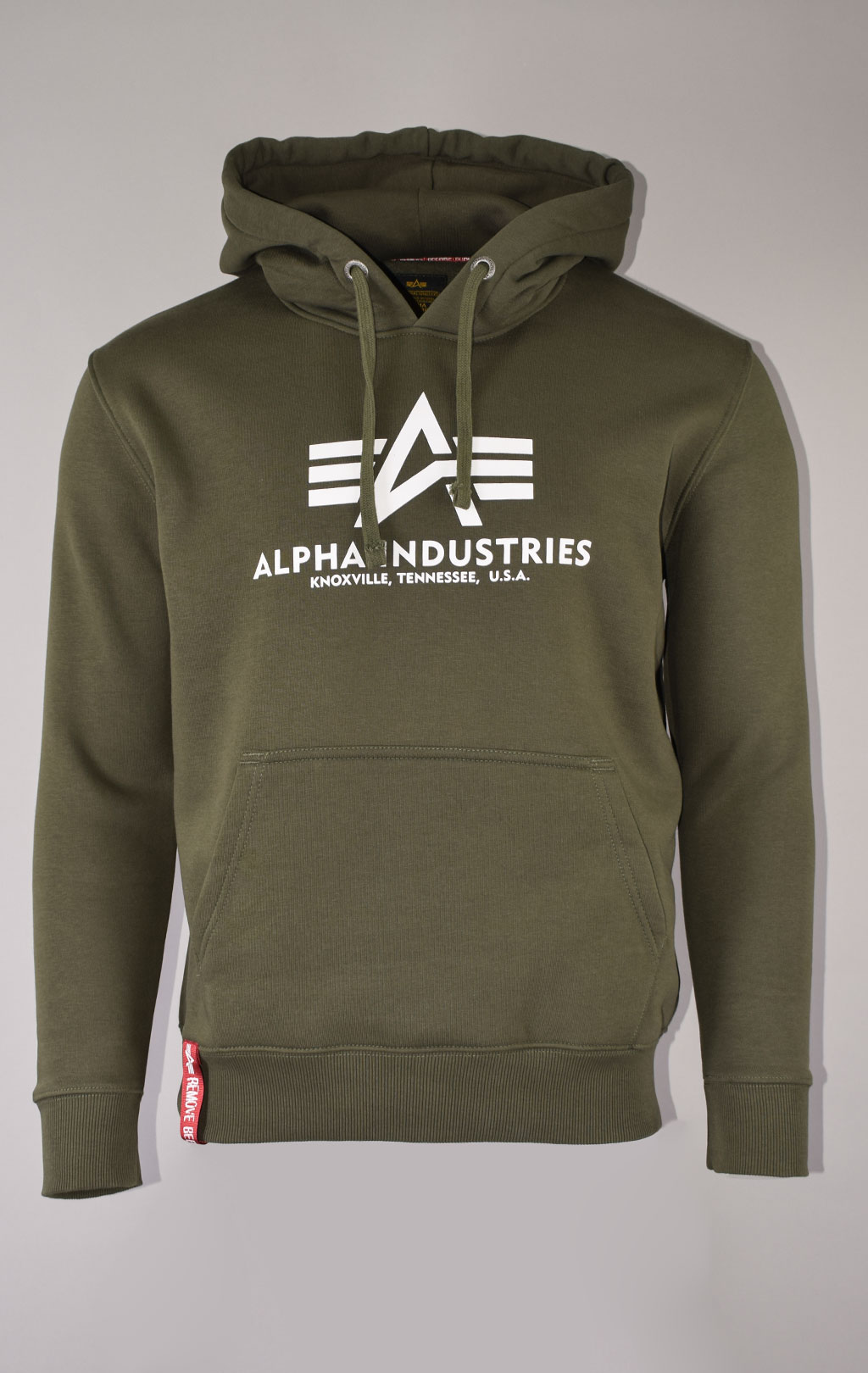 Толстовка ALPHA INDUSTRIES BASIC HOODY dark green 