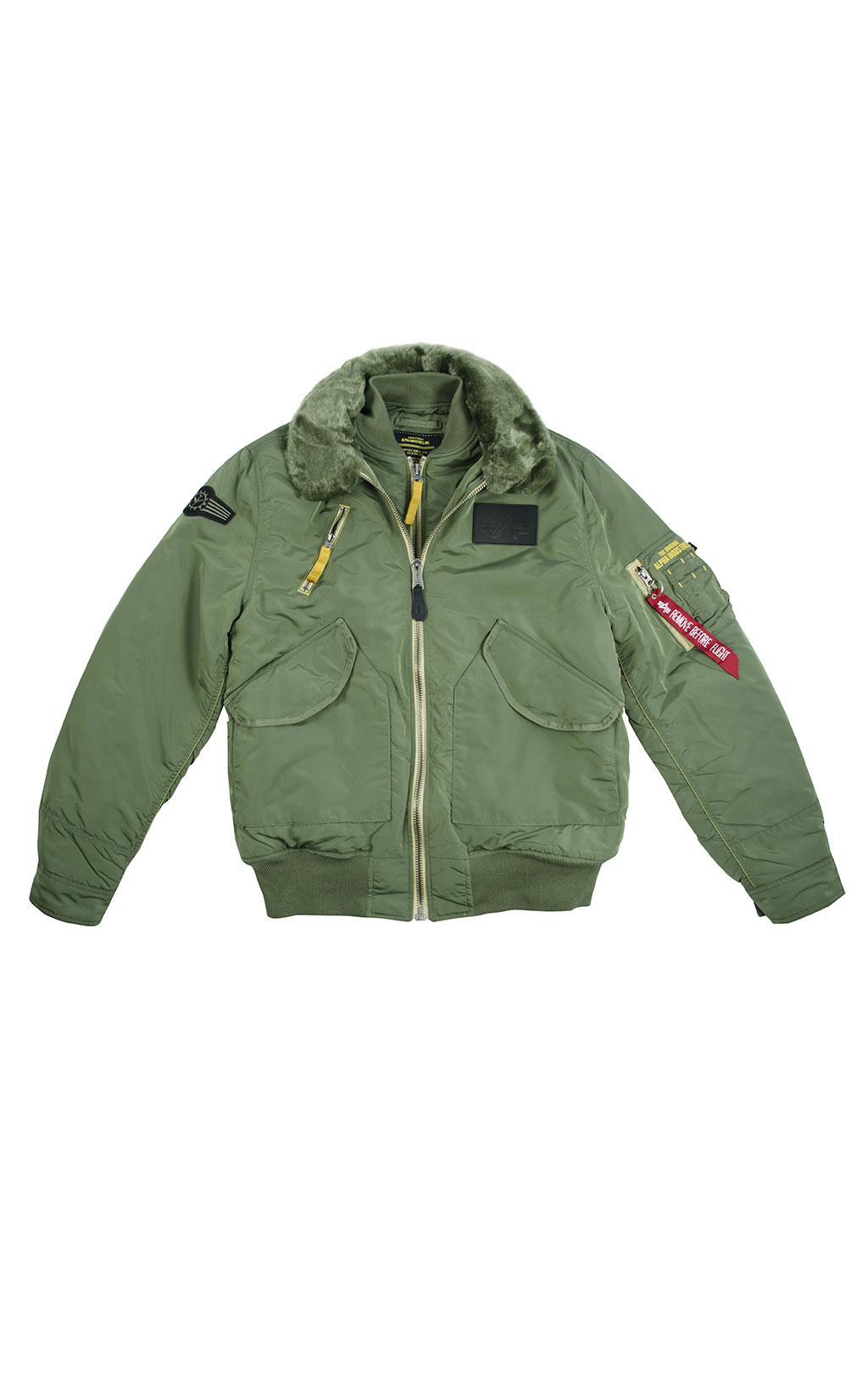 Куртка-пилот ALPHA INDUSTRIES AIR FRAME B-15 sage green 