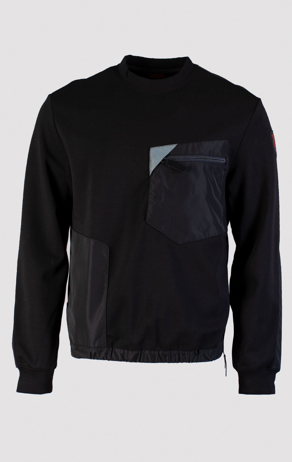 Свитшот BLAUER HOBSON TEC FLEECE FW 25/26 black (F03119) 