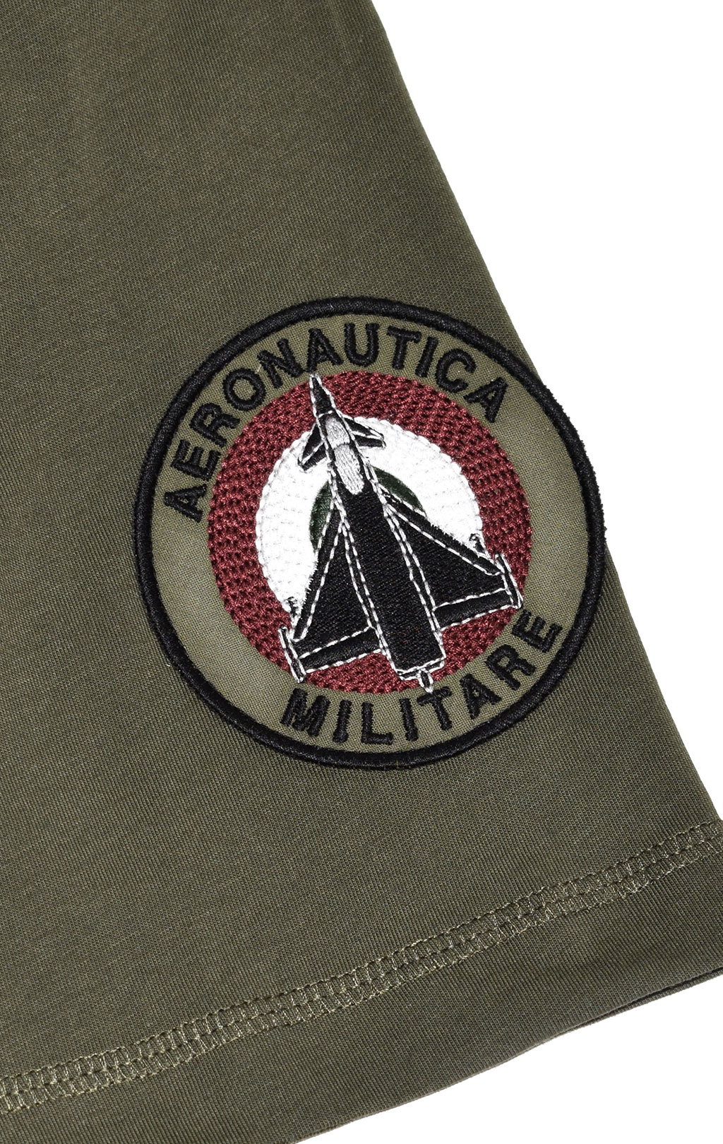 Футболка AERONAUTICA MILITARE big size SS 21/TR verde scuro (TS 1851) 