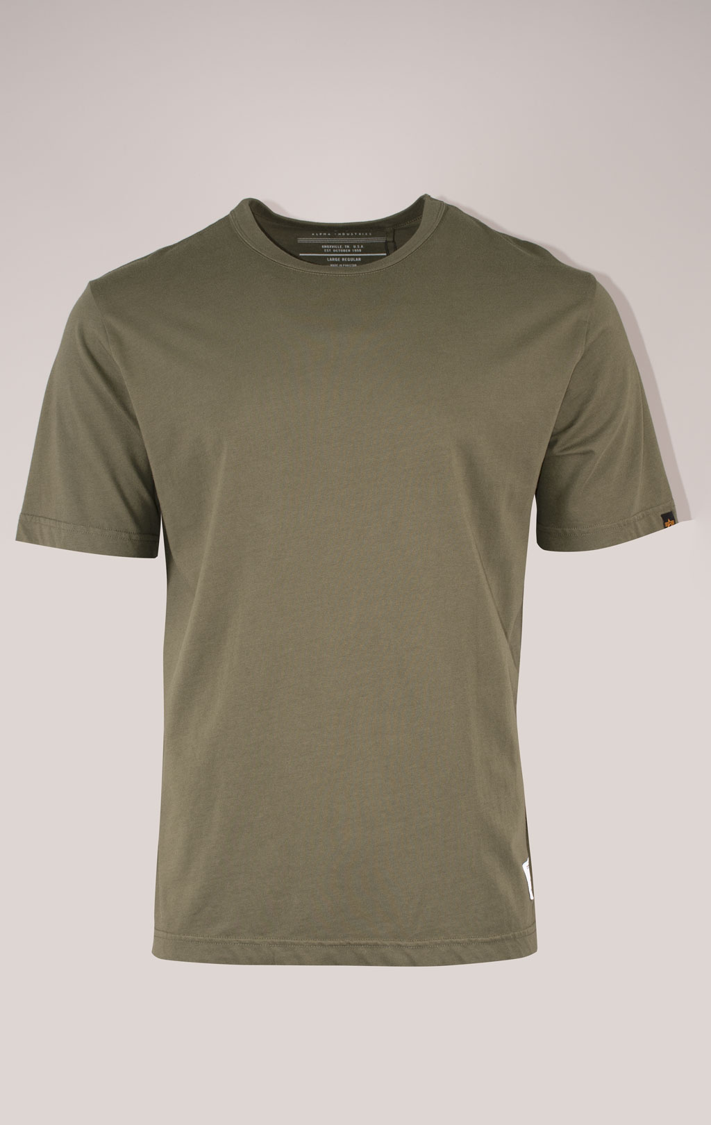 Футболка ALPHA INDUSTRIES ESSENTIAL GEN II TEE плотная FW 24/25 olive 