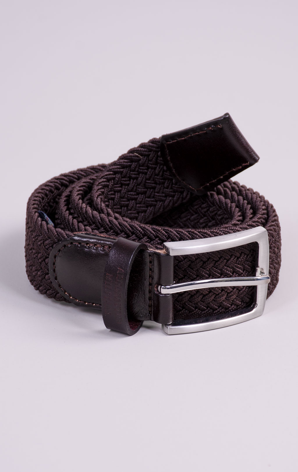 Ремень эластичный AERONAUTICA MILITARE SS 26/CN dark brown (CI 0307) 