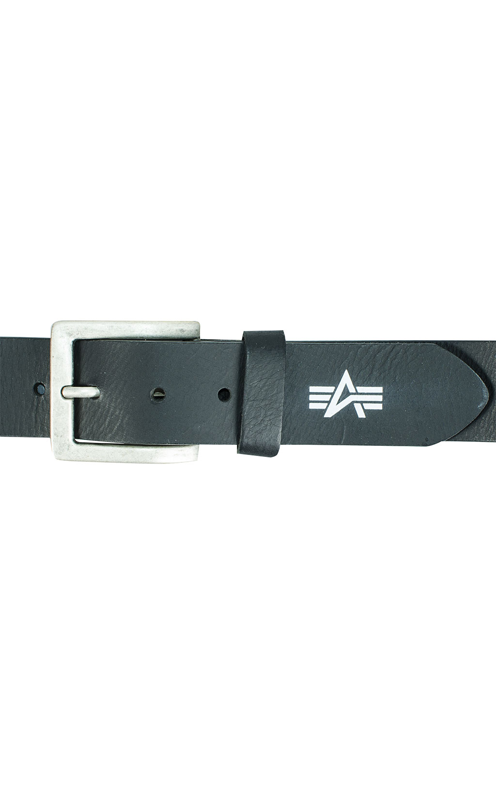 Ремень кожаный ALPHA INDUSTRIES PRINTED BELT black 