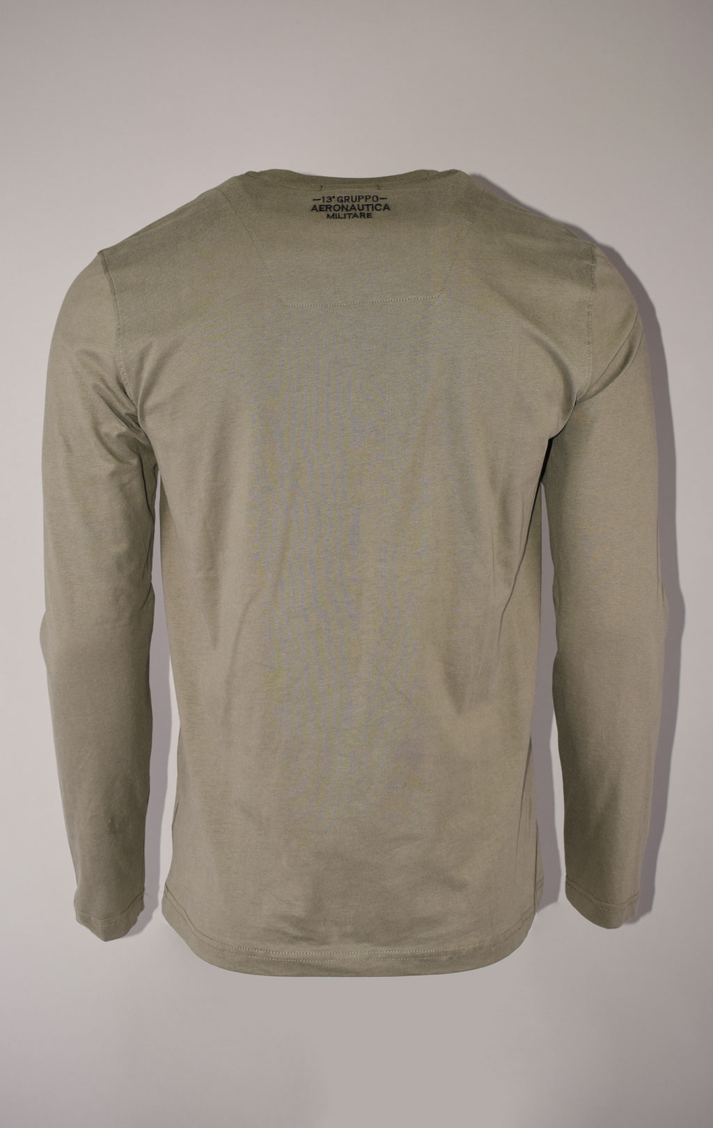 Лонгслив AERONAUTICA MILITARE FW 22/23/BD verde militare (TS 2008) 