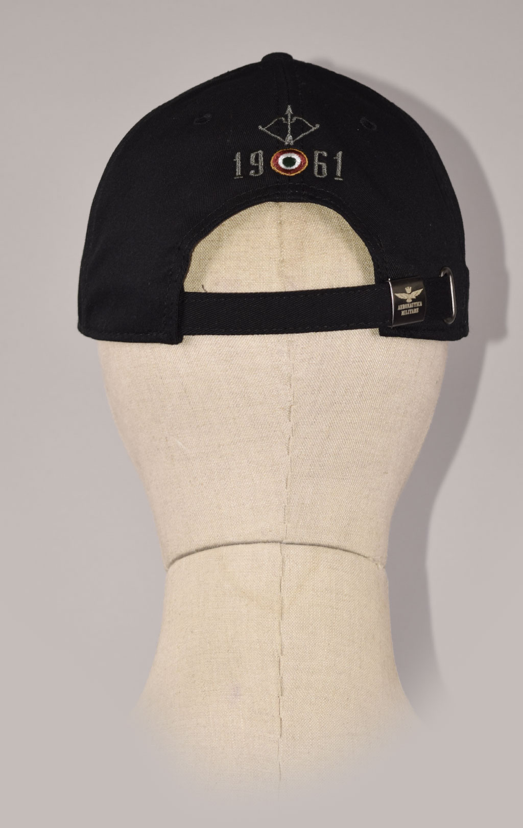 Бейсболка AERONAUTICA MILITARE FW 22/23/CN jet black (HA 1104)
