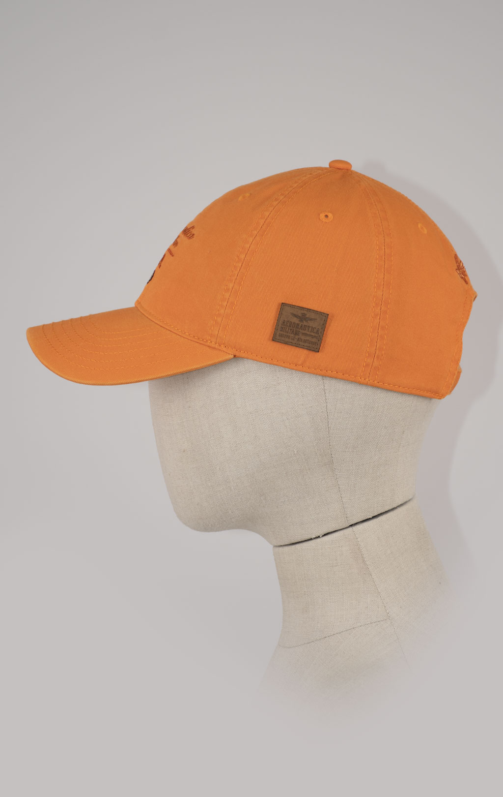 Бейсболка AERONAUTICA MILITARE SS 25 m/CN copper tan washed (HA 1204) 