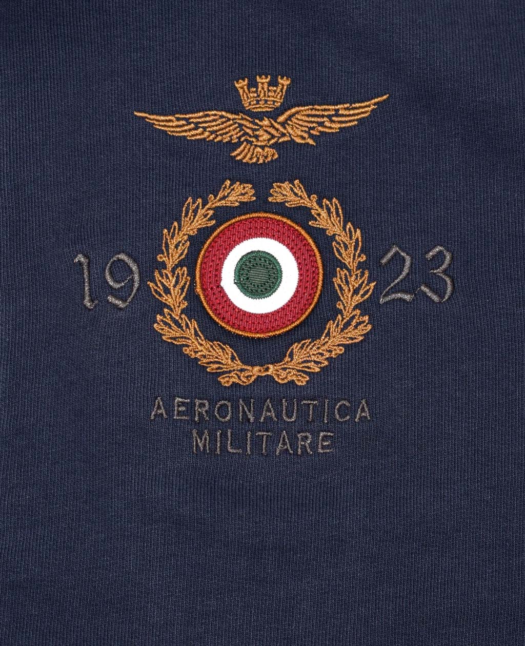 Олимпийка AERONAUTICA MILITARE SS 20/IN blue navy (FE 1488) 