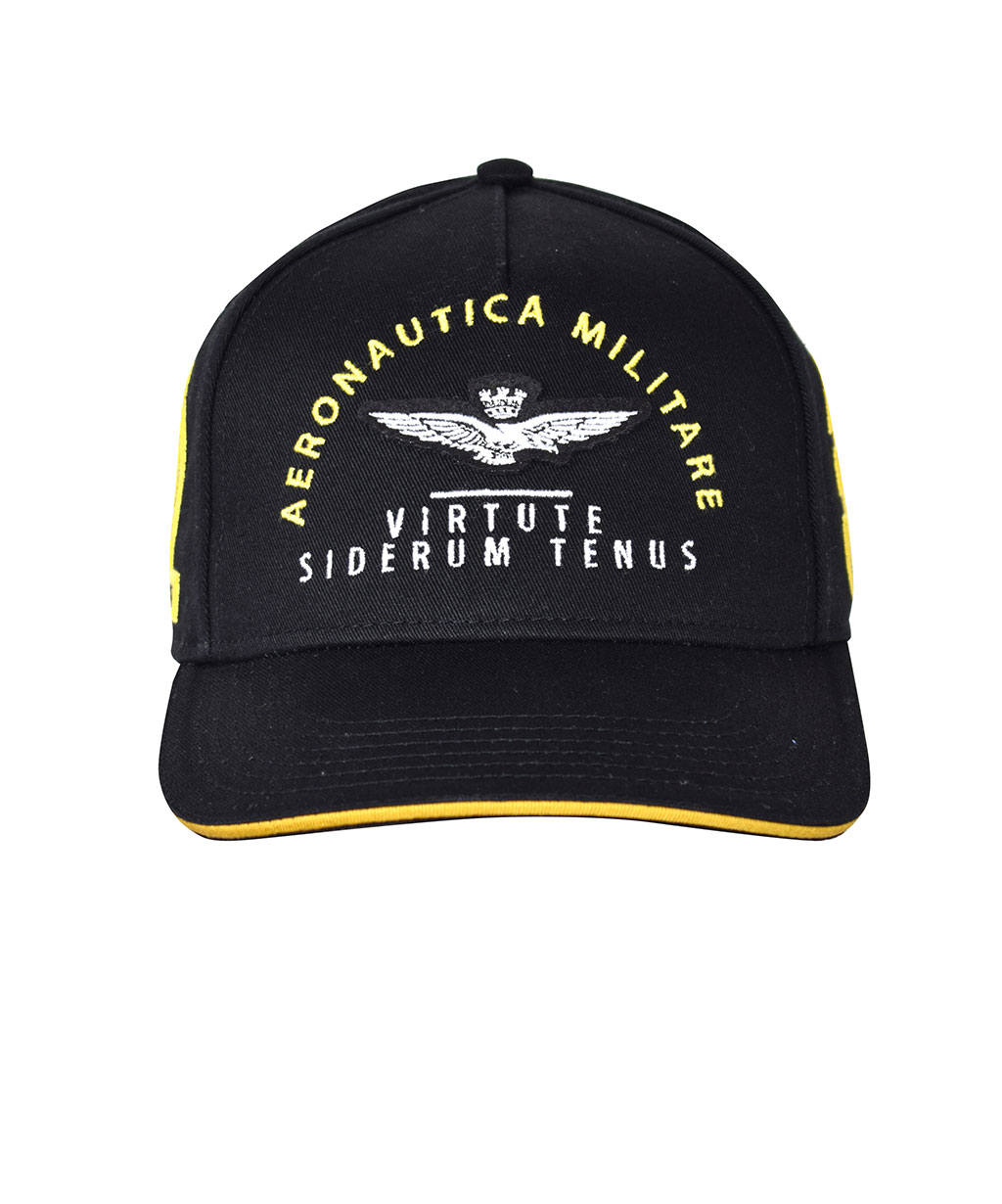 Бейсболка AERONAUTICA MILITARE SS 20/CN jet black (HA 1044)