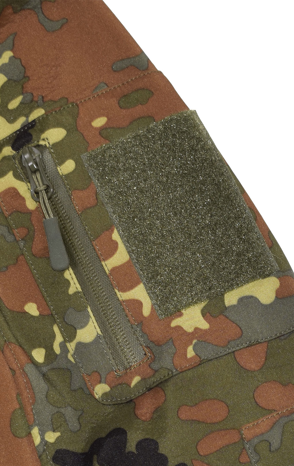 Куртка Mil-Tec Soft Shell с капюшоном flecktarn 