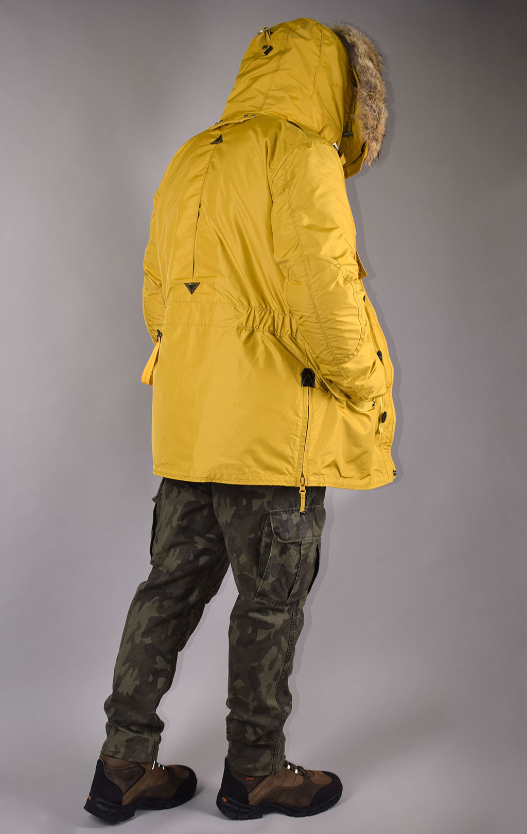 Аляска-пуховик PARAJUMPERS KODIAK FW 19/20 mustard 