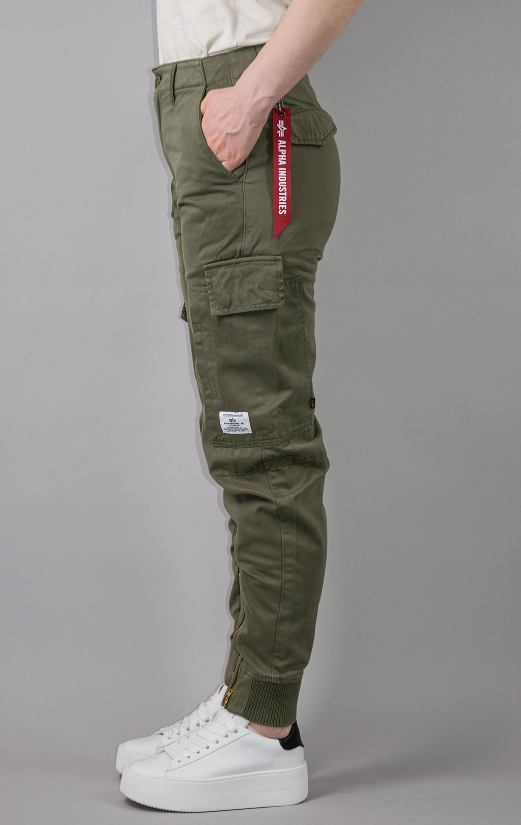 Брюки-карго ALPHA INDUSTRIES A-11 PANT dark olive 