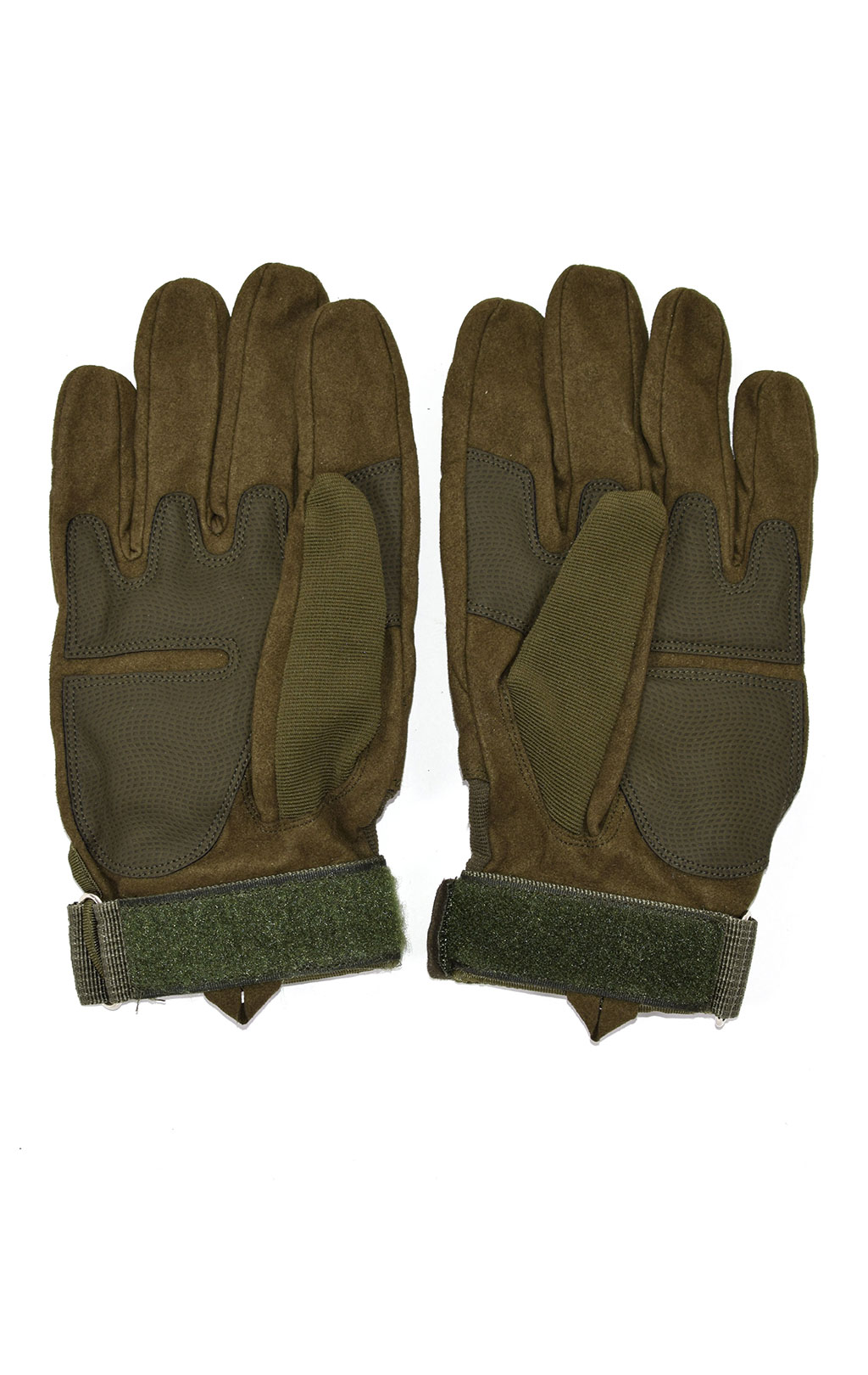 Перчатки тактические OK с пласт. защитой green 