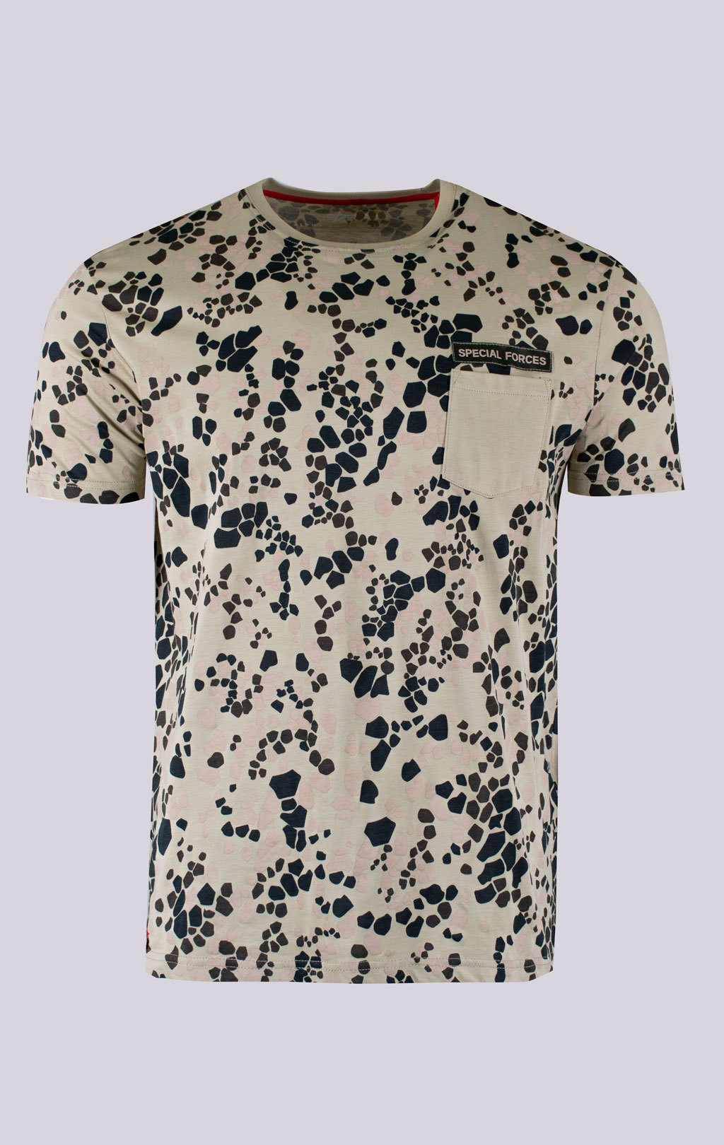 Футболка ALPHA INDUSTRIES SPECIAL FORCES T green/stone 