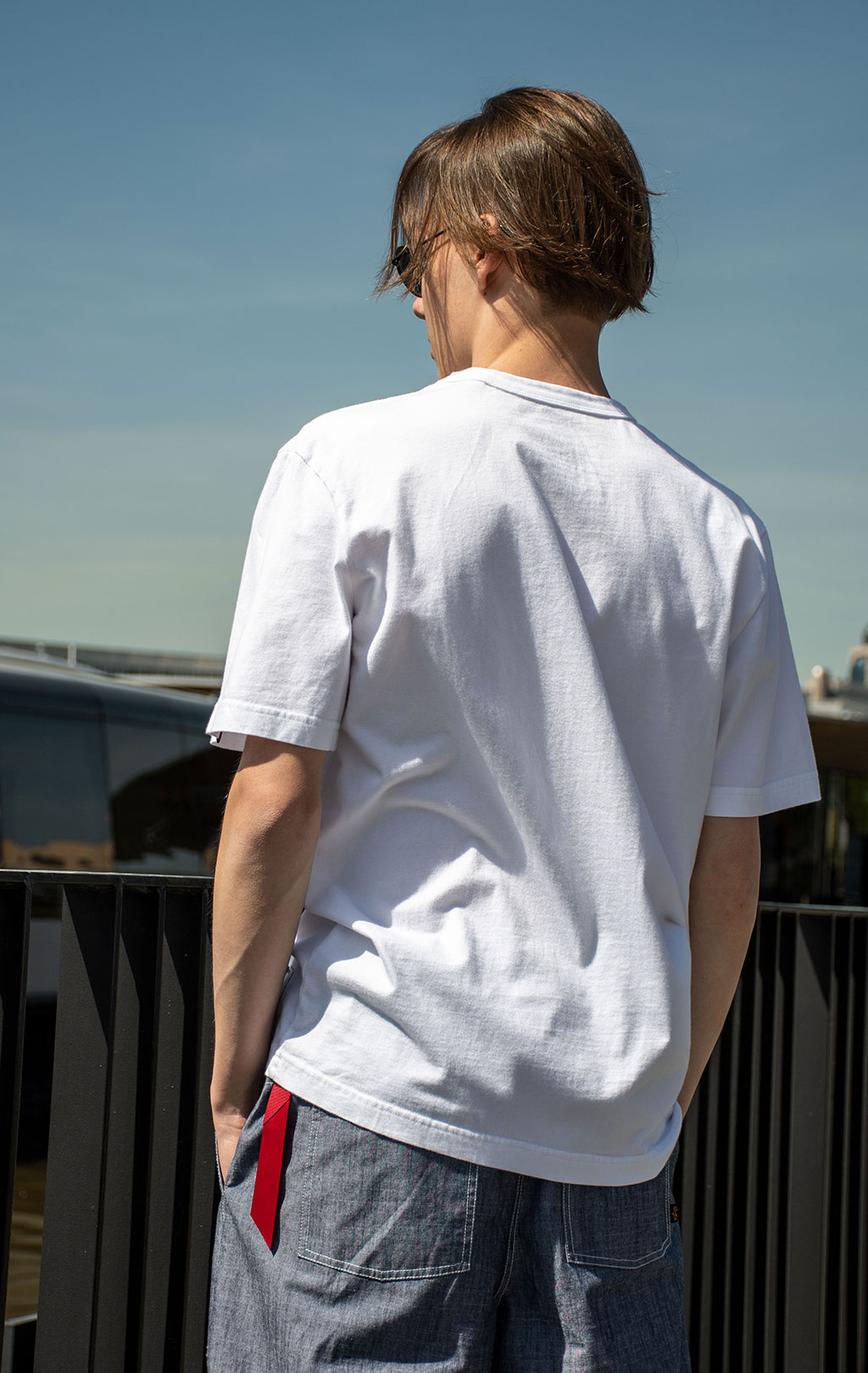 Футболка ALPHA INDUSTRIES ALPHA NAVAL TRAINING TEE SS 24 white 