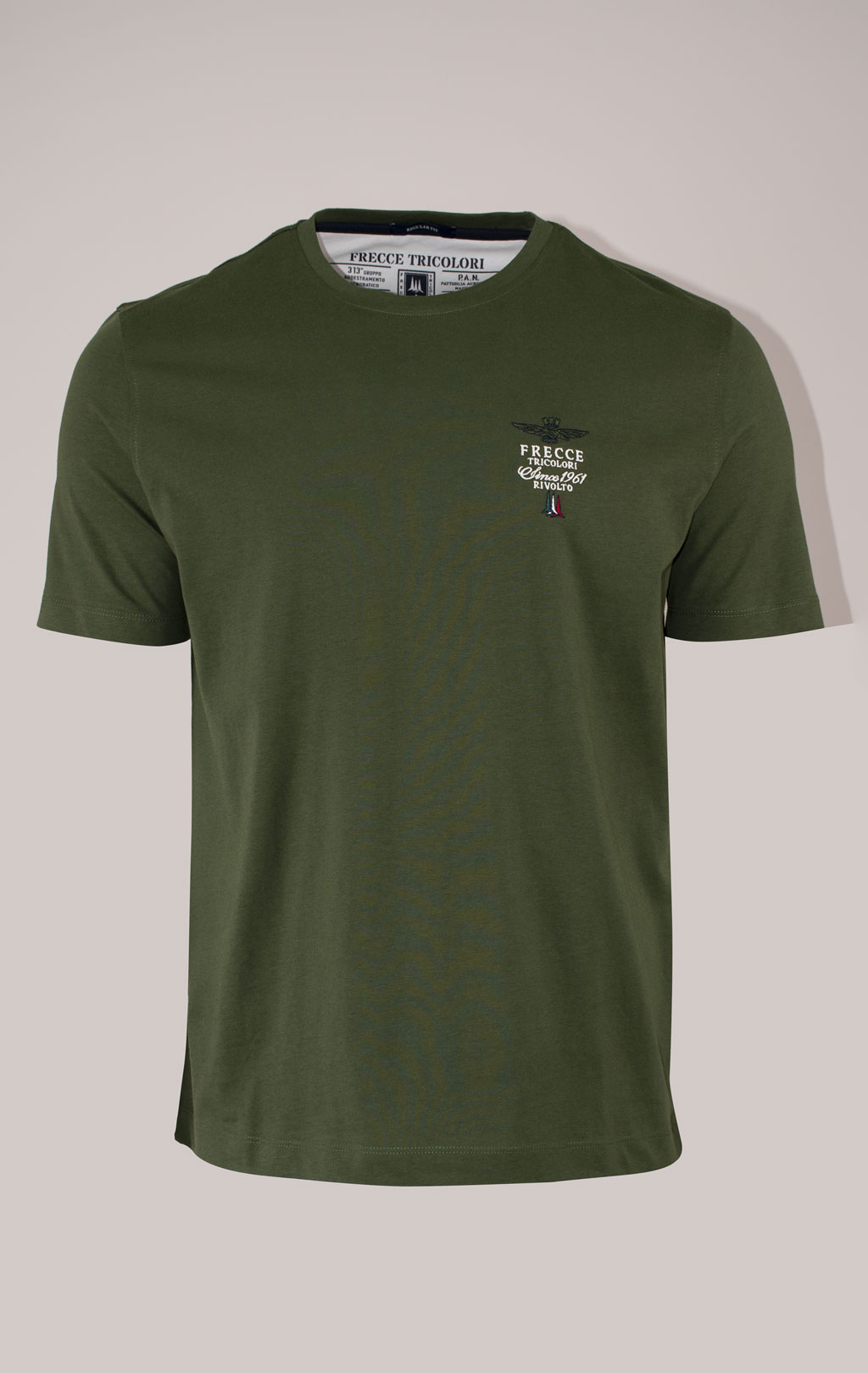 Футболка AERONAUTICA MILITARE SS 24/BD seaweed green (TS 2062) 