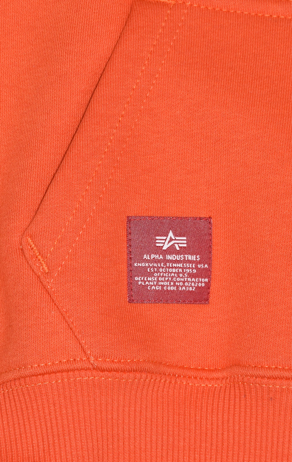 Детская толстовка ALPHA INDUSTRIES BASIC HOODY atomic red 