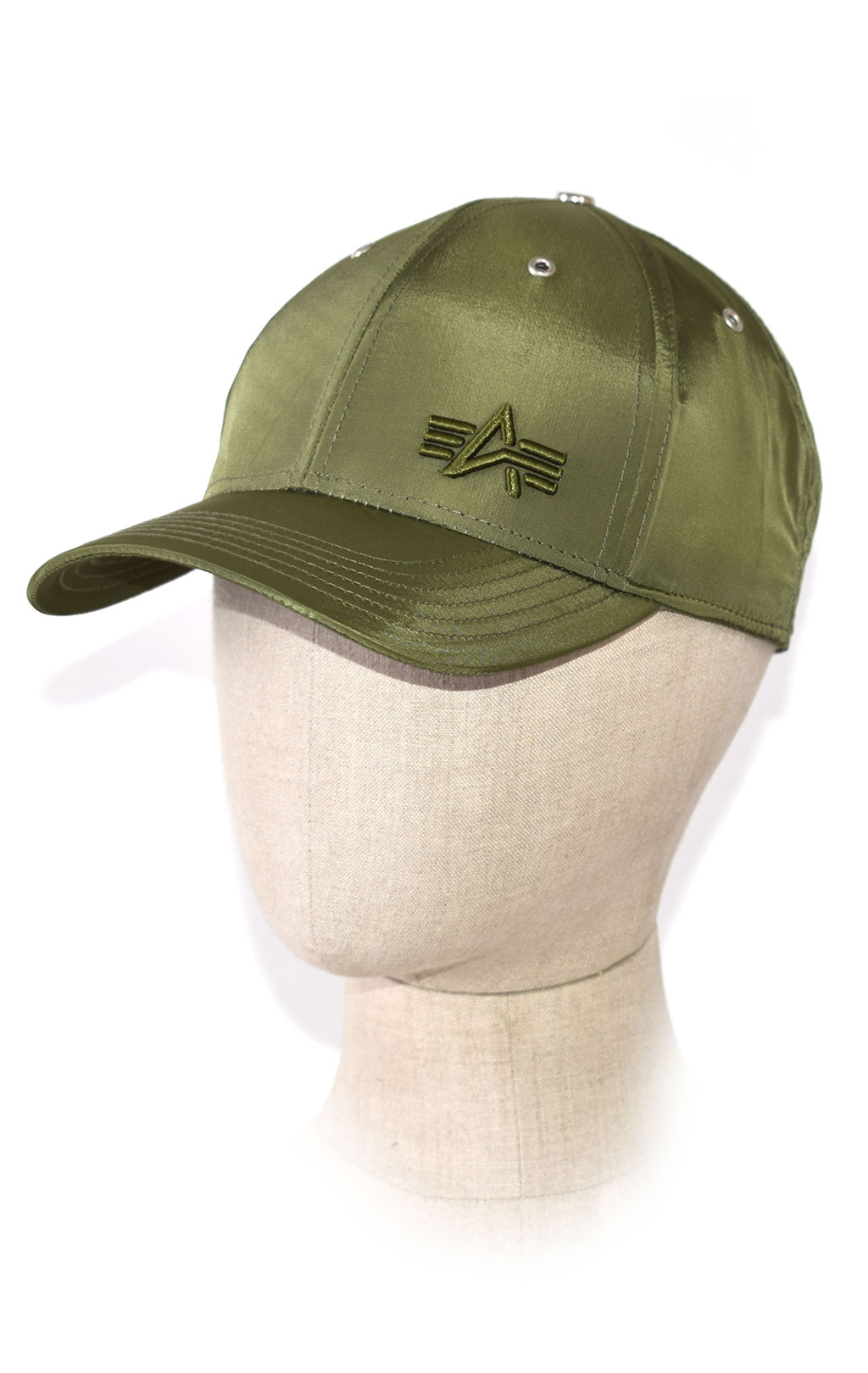 Бейсболка ALPHA INDUSTRIES SMALL LOGO FLIGHT CAP dark green 