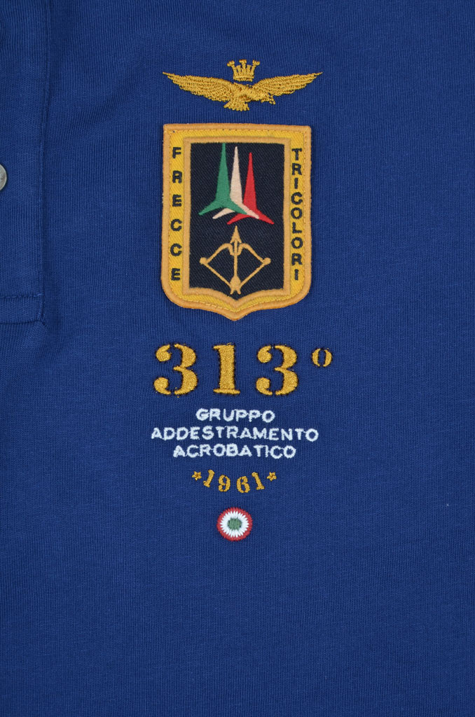 Футболка-поло AERONAUTICA MILITARE inchiostro (PO 1047)