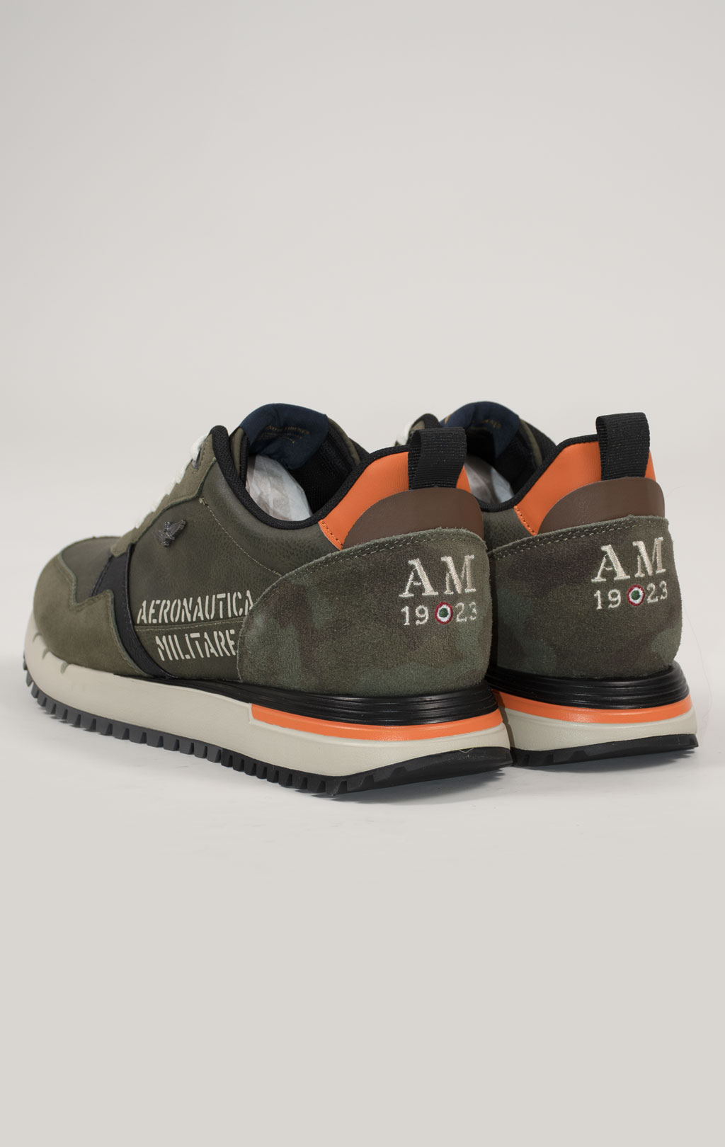 Кроссовки AERONAUTICA MILITARE FW 24/25/CN dark green (SC 283) 