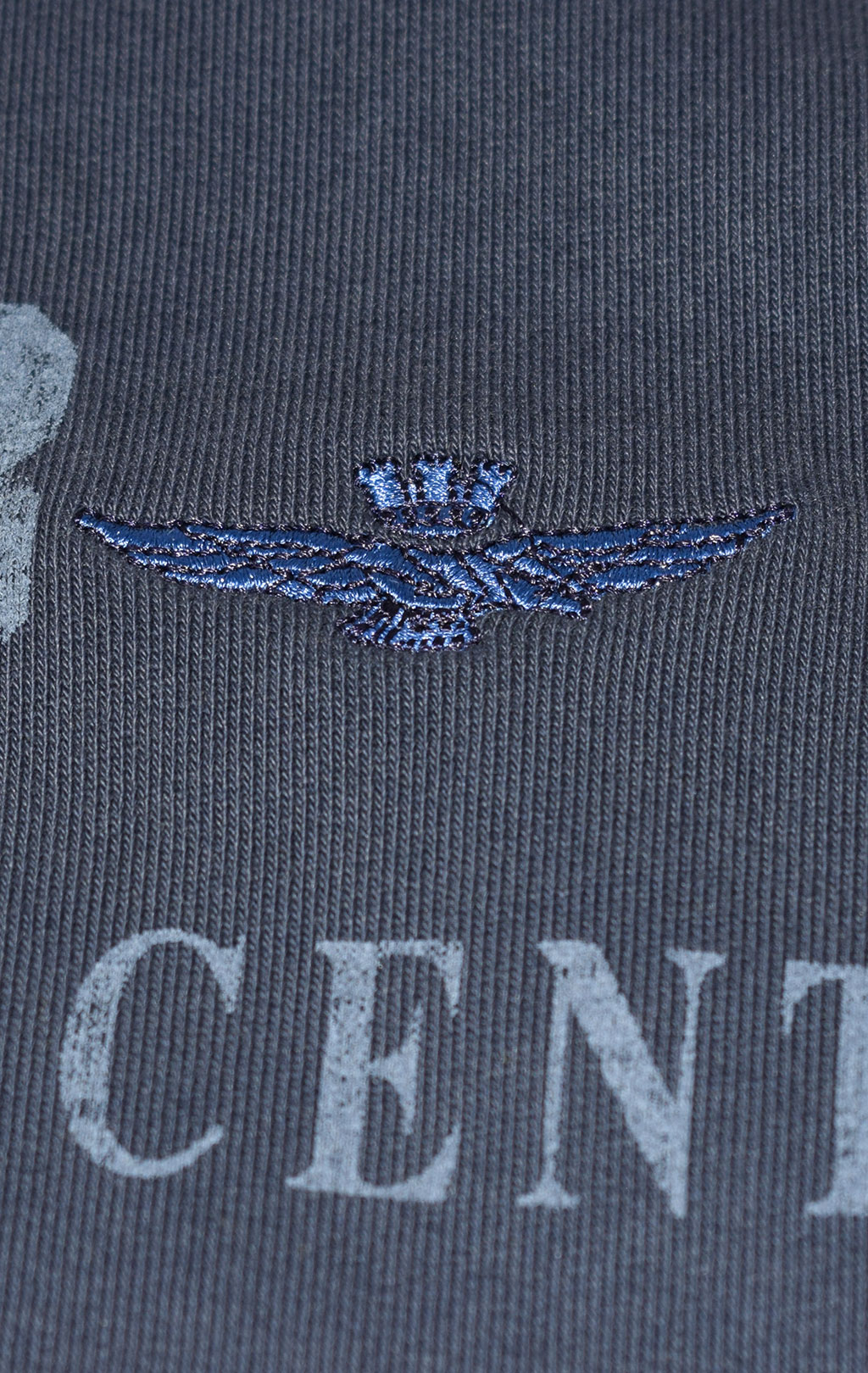 Свитшот AERONAUTICA MILITARE FW 21/22/IN blue black (FE 1575) 