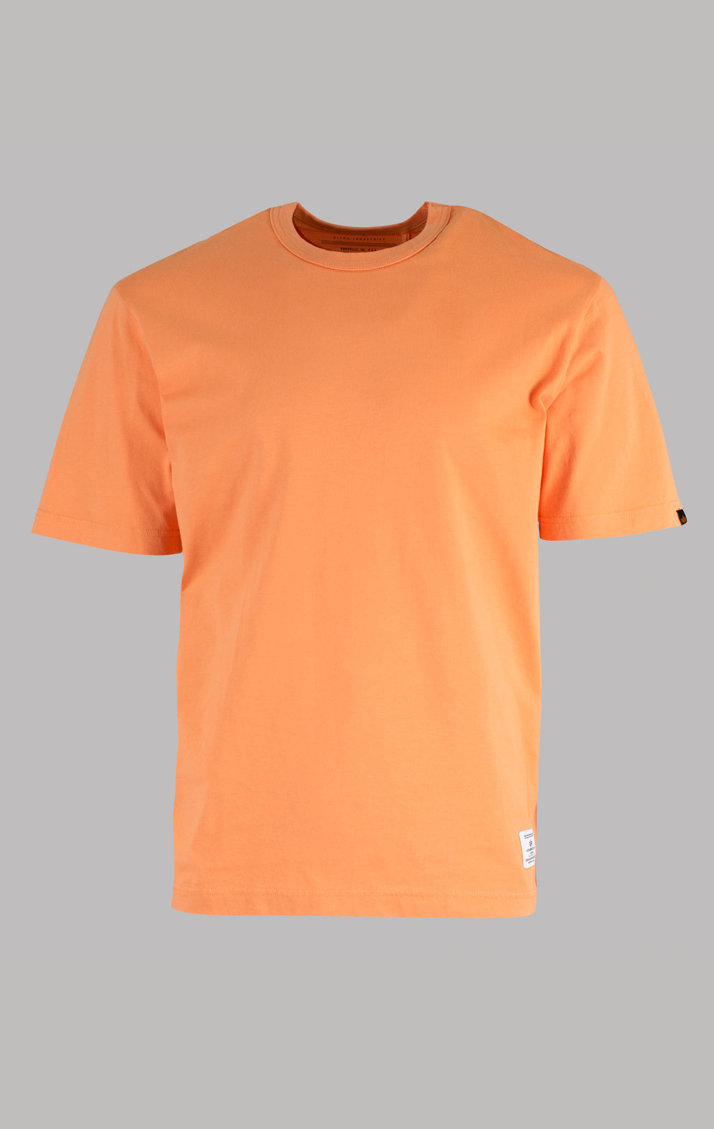 Футболка ALPHA INDUSTRIES ESSENTIAL RELAXED TEE SS 25 m muted saffron 