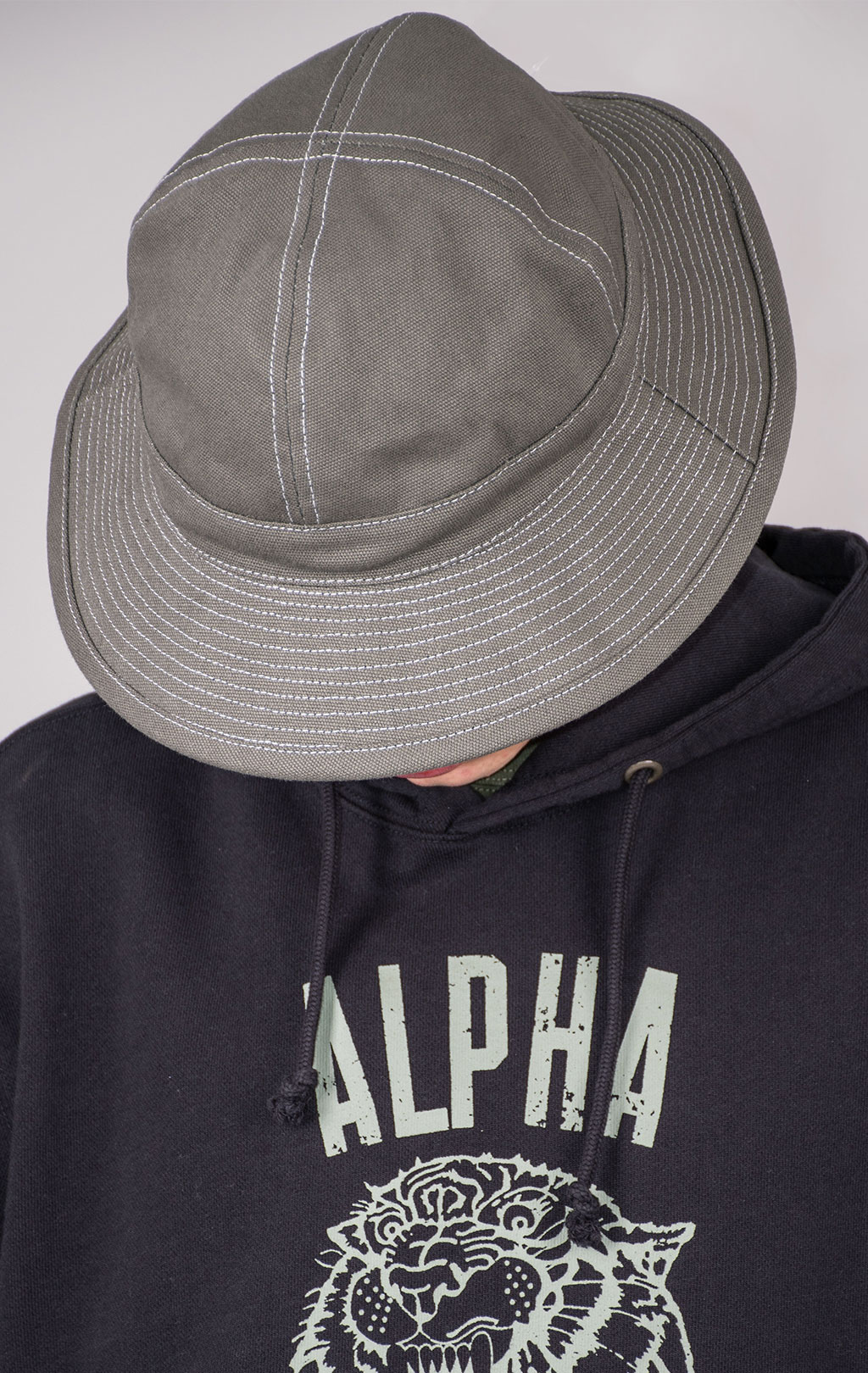 Панама ALPHA INDUSTRIES DAISY MAE HAT SS 24 aircraft gray 