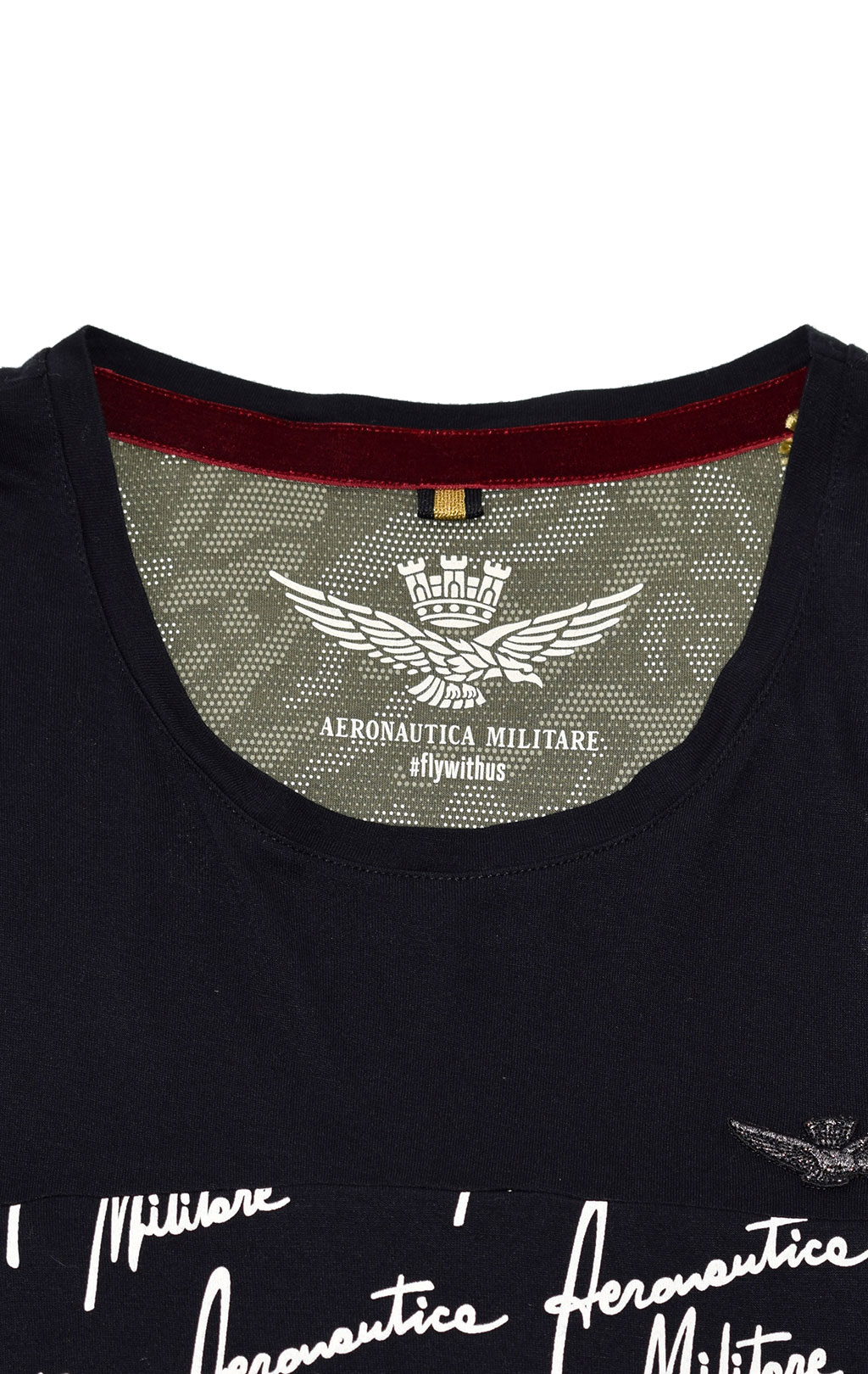 Женский лонгслив AERONAUTICA MILITARE FW 20/21/PT nero (TS 1801) 