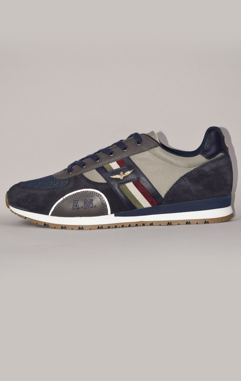 Кроссовки AERONAUTICA MILITARE FW 22/23 m/PT blue scuro/grigio medio (SC 190) 