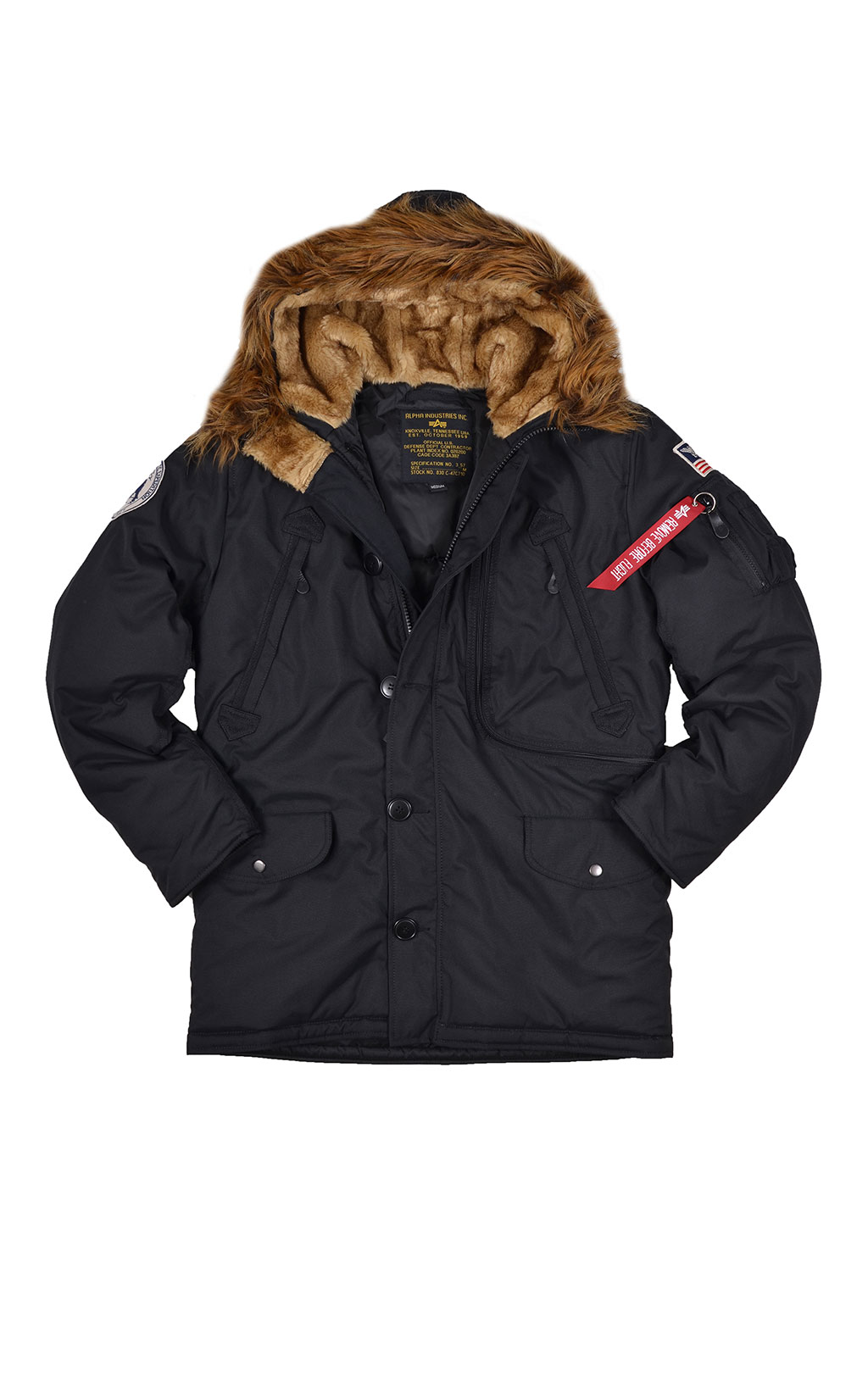 Аляска ALPHA INDUSTRIES POLAR big size black 