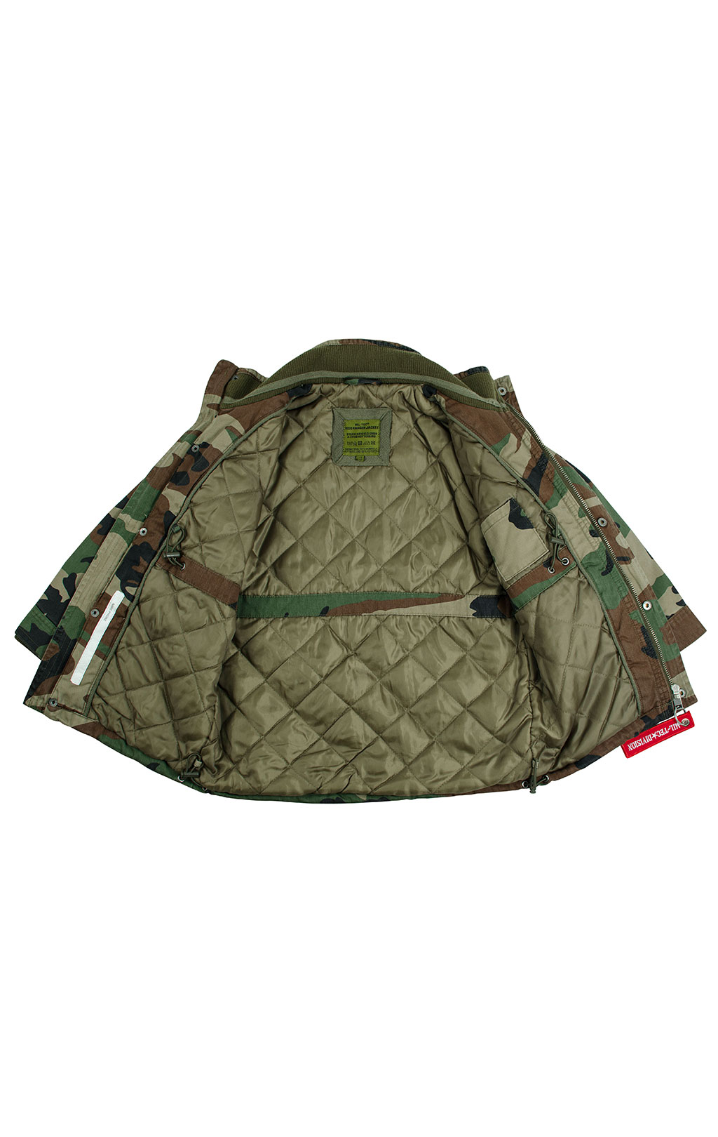 Детская куртка RANGER camo woodland 