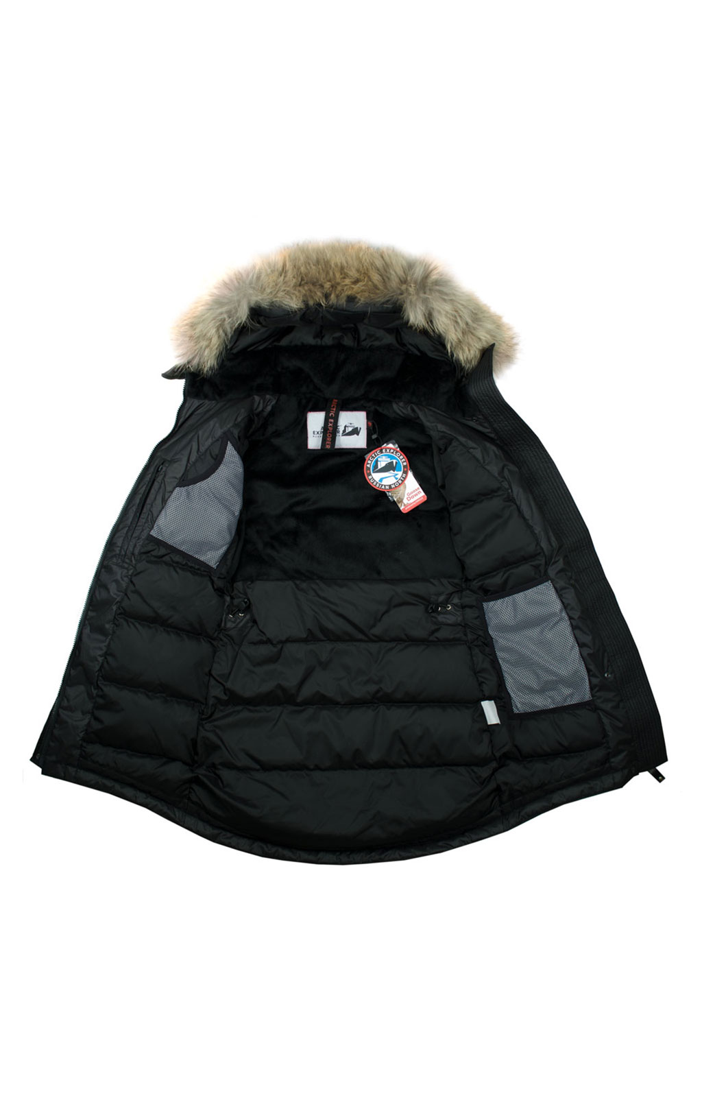 Женский пуховик ARCTIC EXPLORER UMI black 