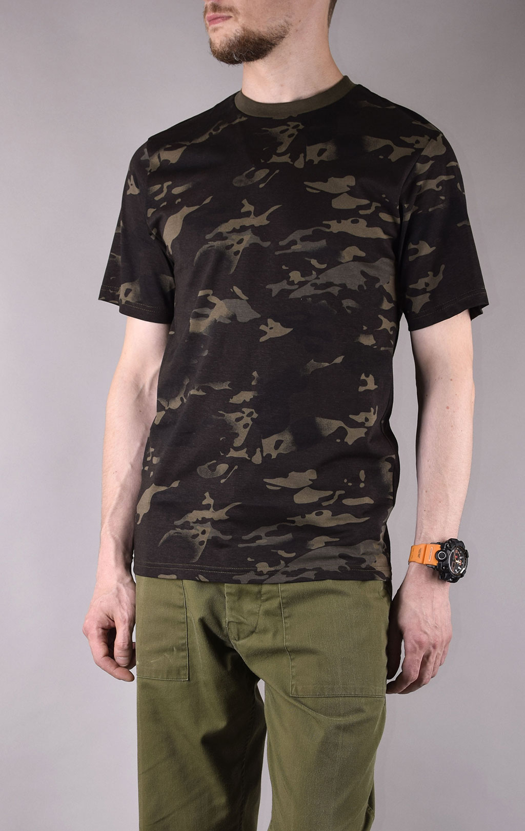 Футболка полевая multicam black 