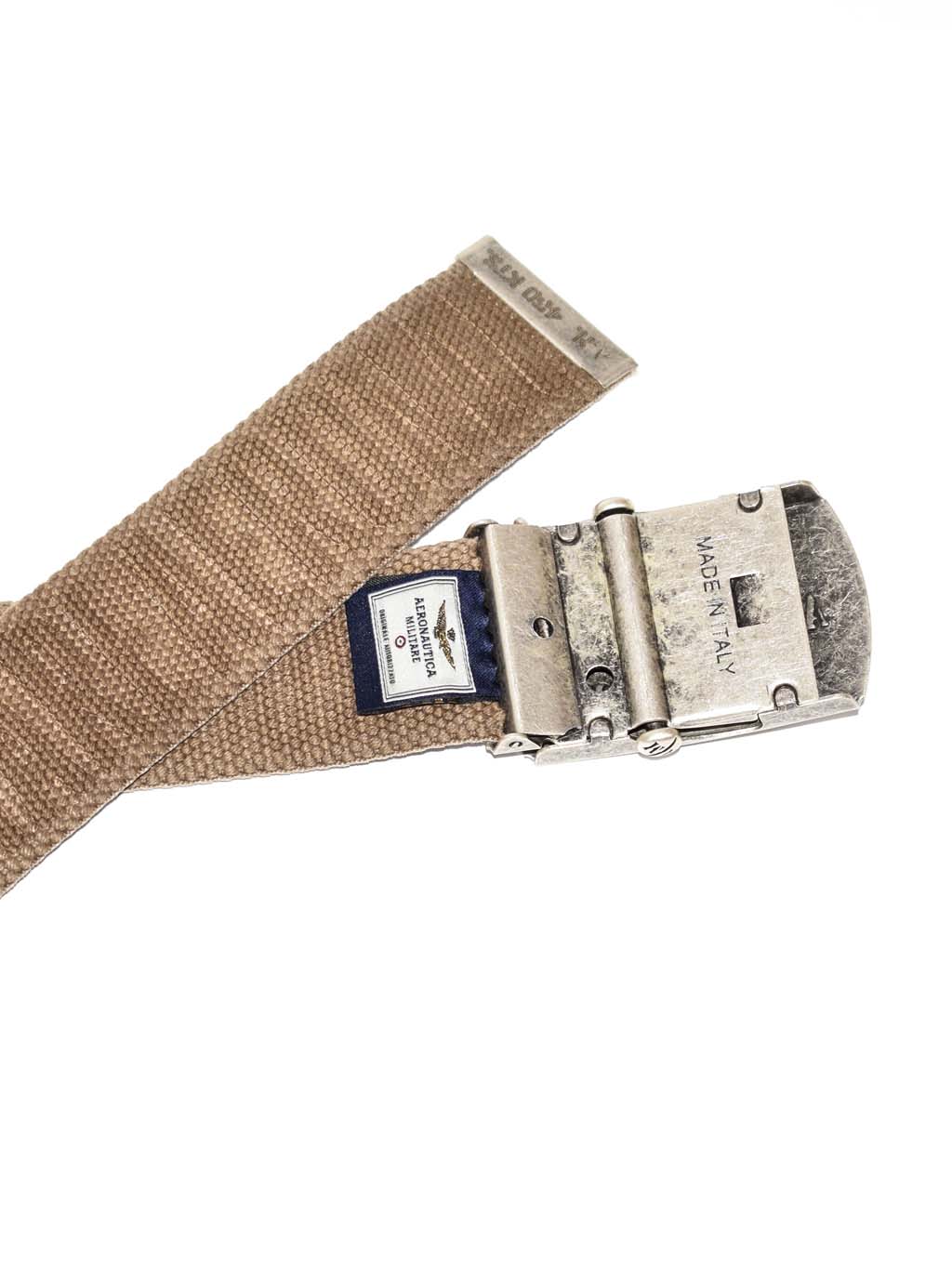 Ремень тканевый AERONAUTICA MILITARE SS 21/IT khaki (CI 262)