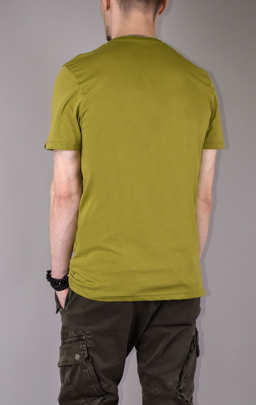 Футболка ALPHA INDUSTRIES BASIC T khaki green 