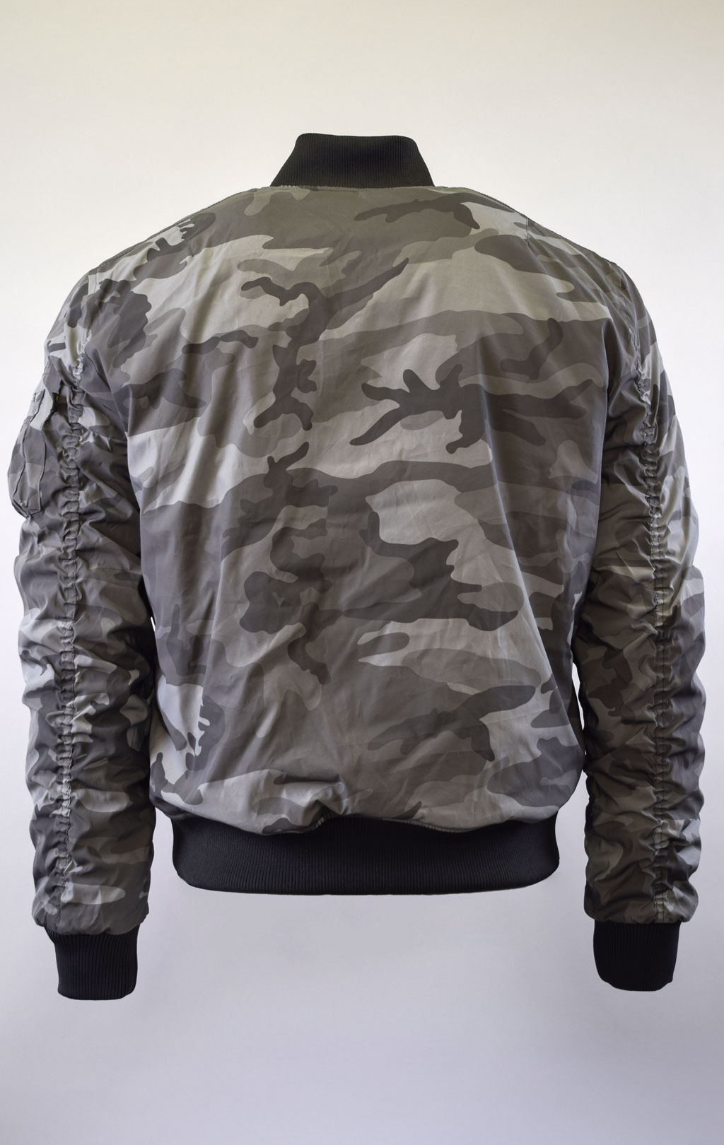 Бомбер ALPHA INDUSTRIES VF 59 REFLECTIVE CAMO MA-1 black camo 