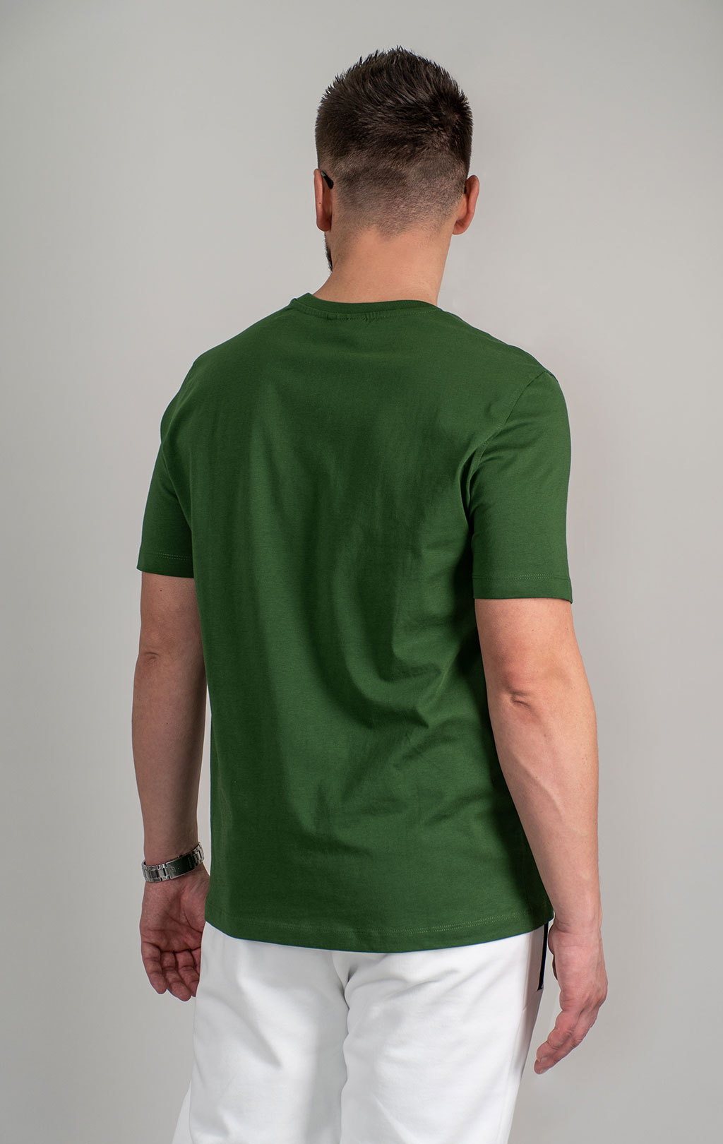 Футболка AERONAUTICA MILITARE SS 25 m/BD forest green (TS 2376) 