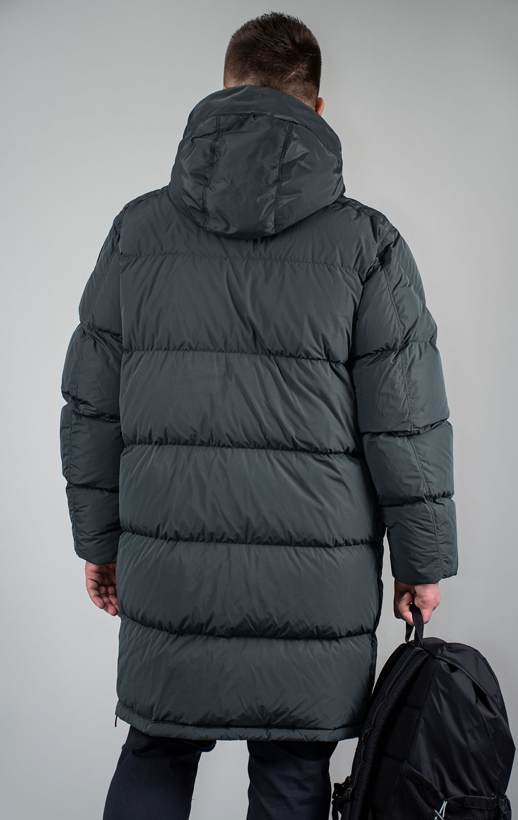 Куртка-пуховик PARAJUMPERS LONG BEAR MAN FW 24/25 green gables 