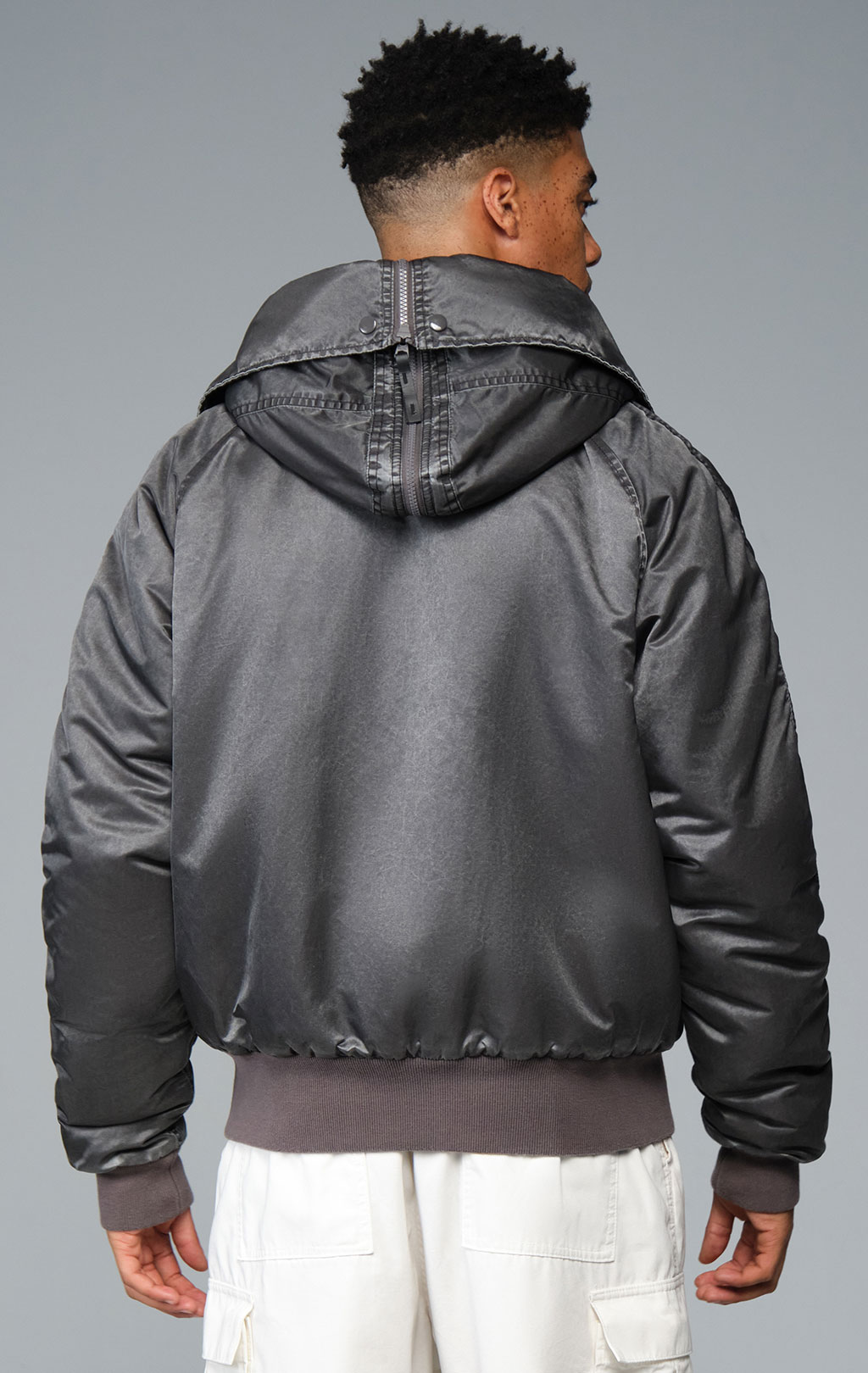 Аляска короткая ALPHA INDUSTRIES N-2B HERITAGE FIT PARKA (BATTLEWASH) FW 26/27 black 