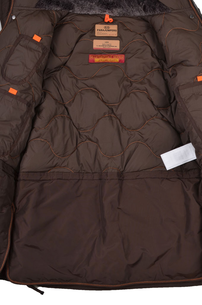 Аляска-пуховик PARAJUMPERS KODIAK brown 