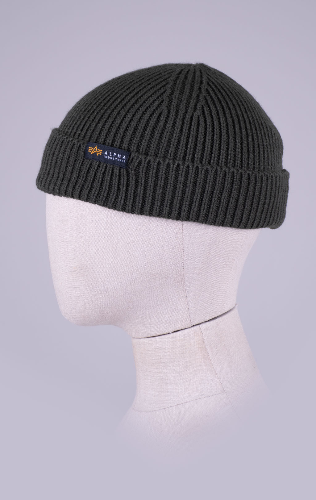 Шапка ALPHA INDUSTRIES DOCKERS BEANIE dark olive 