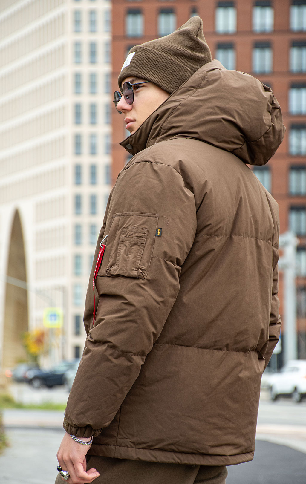 Куртка ALPHA INDUSTRIES PUFFER PARKA FW 25/26 espresso 