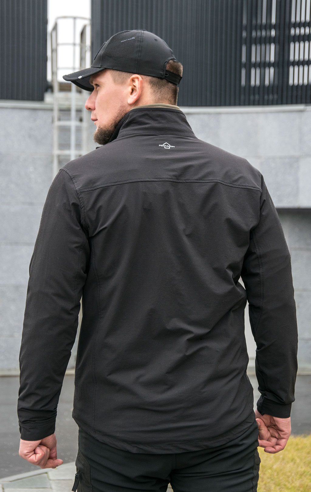 Ветровка Pentagon ELITE LIGHT(FLEX) soft shell black 08044 