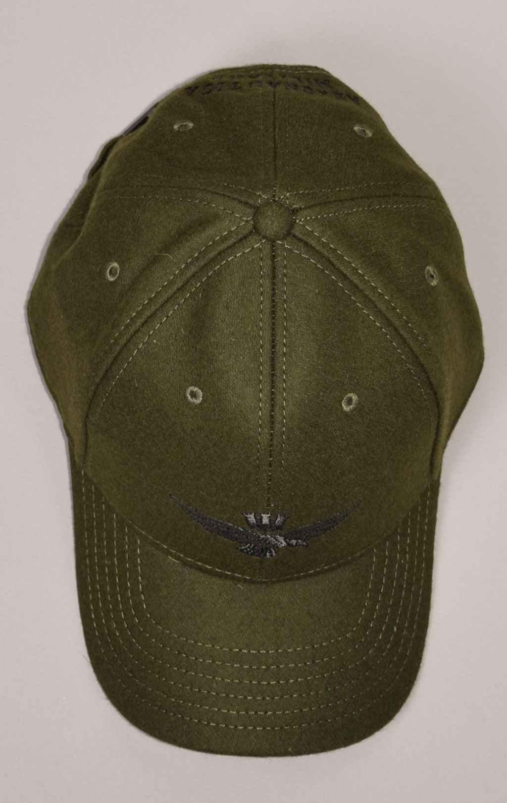 Бейсболка AERONAUTICA MILITARE шерсть FW 22/23/CN verde militare (HA 1085)